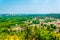 Cityscape of Avignon with Palais des Papes, tour philippe le bel and Cathedral of Our Lady, France