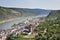 Cityscape of Bacharach in the Rhine valley