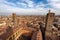 Cityscape of Bologna with ancient towers - Emilia-Romagna Italy