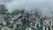 Cityscape Captured by Droneï¼ŒAfter Rain