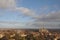 Cityscape cathedral York England