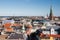 Cityscape of Copenhagen from the Round Tower