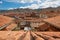 Cityscape of cusco city