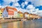 Cityscape of the Denmark Capital City. View of Nyhavn, most visited place and landmark in the old town