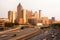 Cityscape of downtown Atlanta