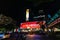 Cityscape of downtown in Bangkok. Night view, Bangkok, Thailand, 2019