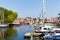 Cityscape of Enkhuizen The Netherlands