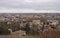 The cityscape of french city Toulouse in december
