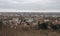 The cityscape of french city Toulouse in december