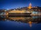 Cityscape with Galata Tower, Golden Horn and ferry