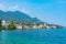 Cityscape of Gardone Riviera in Italy