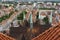 Cityscape of Gdansk, Poland. Panoramic view