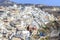 Cityscape of Greek town Thira in Santorini island, Greece