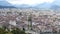 Cityscape in Grenoble, France.