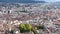 Cityscape of Grenoble in France.