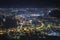 Cityscape of Hakodate from Mount Hakodate in Hokkaido, Japan