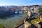 Cityscape from the height of Sant Angelo Castle, Rome