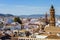 Cityscape of historic Antequera in Andalusia, Spain.