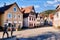 Cityscape of the idyllic village Wolfach, Ordenaukreis, Black Forest, Germany