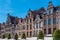 Cityscape of Leuven, Belgium with cityhall and beautiful historical buildings