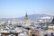 Cityscape of Linz from Linzer Schloss.