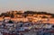 Cityscape of Lisbon, Portugal, seen from Miradouro Sao Pedro de