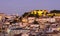 Cityscape of Lisbon, Portugal, seen from Miradouro Sao Pedro de