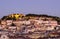 Cityscape of Lisbon, Portugal, seen from Miradouro Sao Pedro de