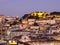 Cityscape of Lisbon, Portugal, seen from Miradouro Sao Pedro de