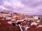 Cityscape of Lisbon, Portugal, seen from Portas do Sol,