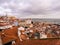 Cityscape of Lisbon, Portugal, seen from Portas do Sol,