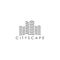 Cityscape logo design vector template