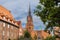 Cityscape Lubeck in Germany