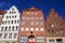 Cityscape of Lubeck old city, Germany