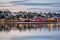 Cityscape of Lunenburg in Nova Scotia, Canada