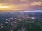 Cityscape of Managua town