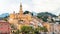 Cityscape of Menton, France