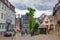Cityscape of Monschau, Germany