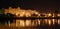 Cityscape of Night Vyborg