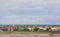 Cityscape of Nijmegen againt blue sky