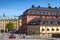 Cityscape of old central Stockholm