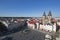 Cityscape of Old Town Square in Prague