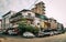 Cityscape of old town in Vientiane, Laos