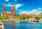 Cityscape of Oslo with the City Hall and the harbour, Norway