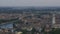 Cityscape overlooking historical part of old Verona town with narrow river