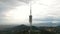 Cityscape panorama Torre de Collserola Barcelona Telecommunications Tower