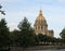 Cityscape of Paris- 2010 September 07. Disabled House. Les Invalides Museum with golden dome, Paris, France