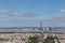 Cityscape of Paris with Eiffel Tower and Field of Mars