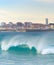 Cityscape  Peniche ocean town Portugal