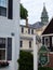 Cityscape of Provincetown with a view on the Town Hall.